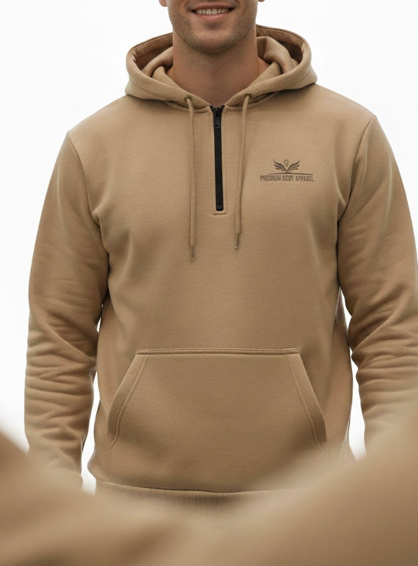 Camel hoodie
