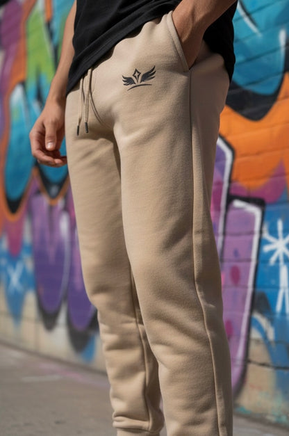 Camel sweatpants