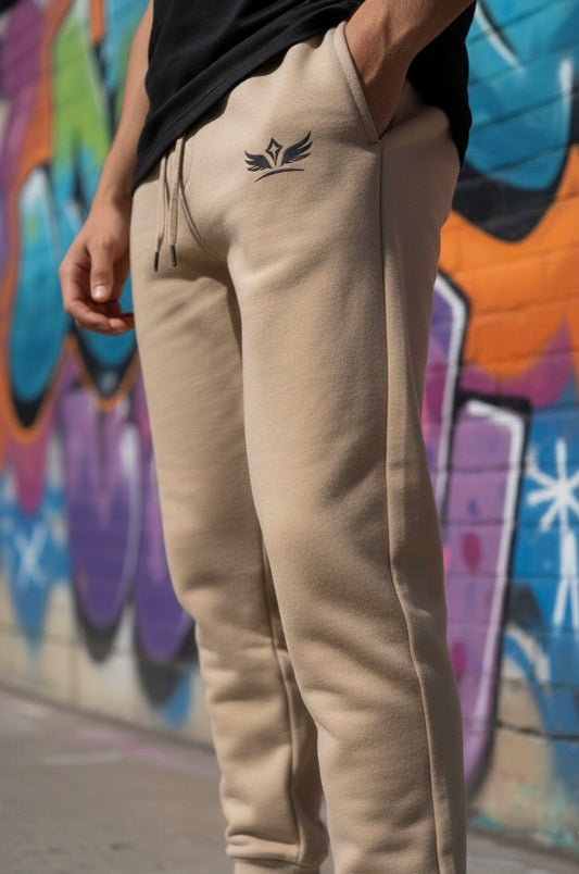 Camel sweatpants