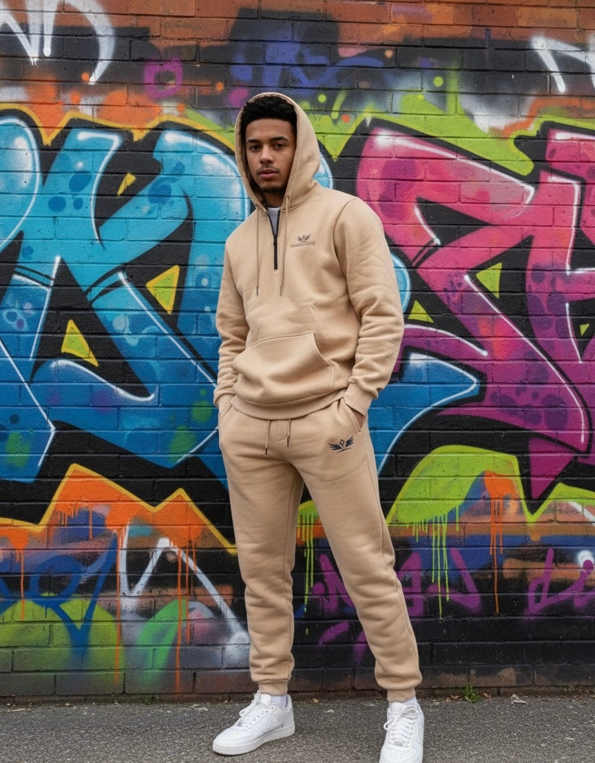 Camel hoodie