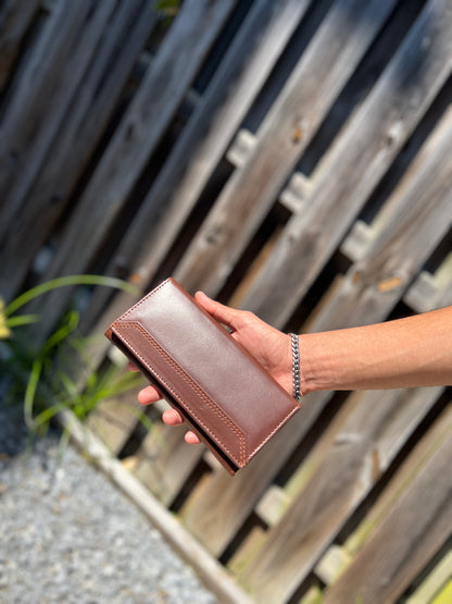 Luxe Heritage Leather Purse