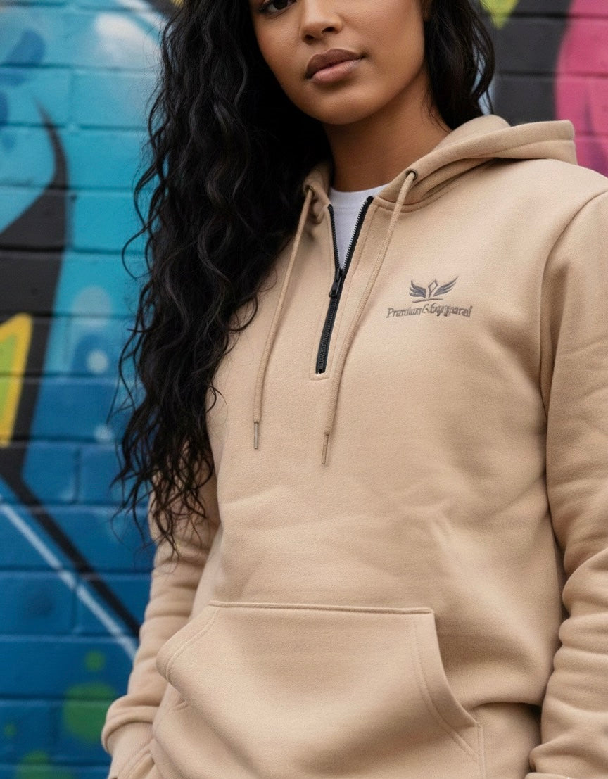 Camel hoodie